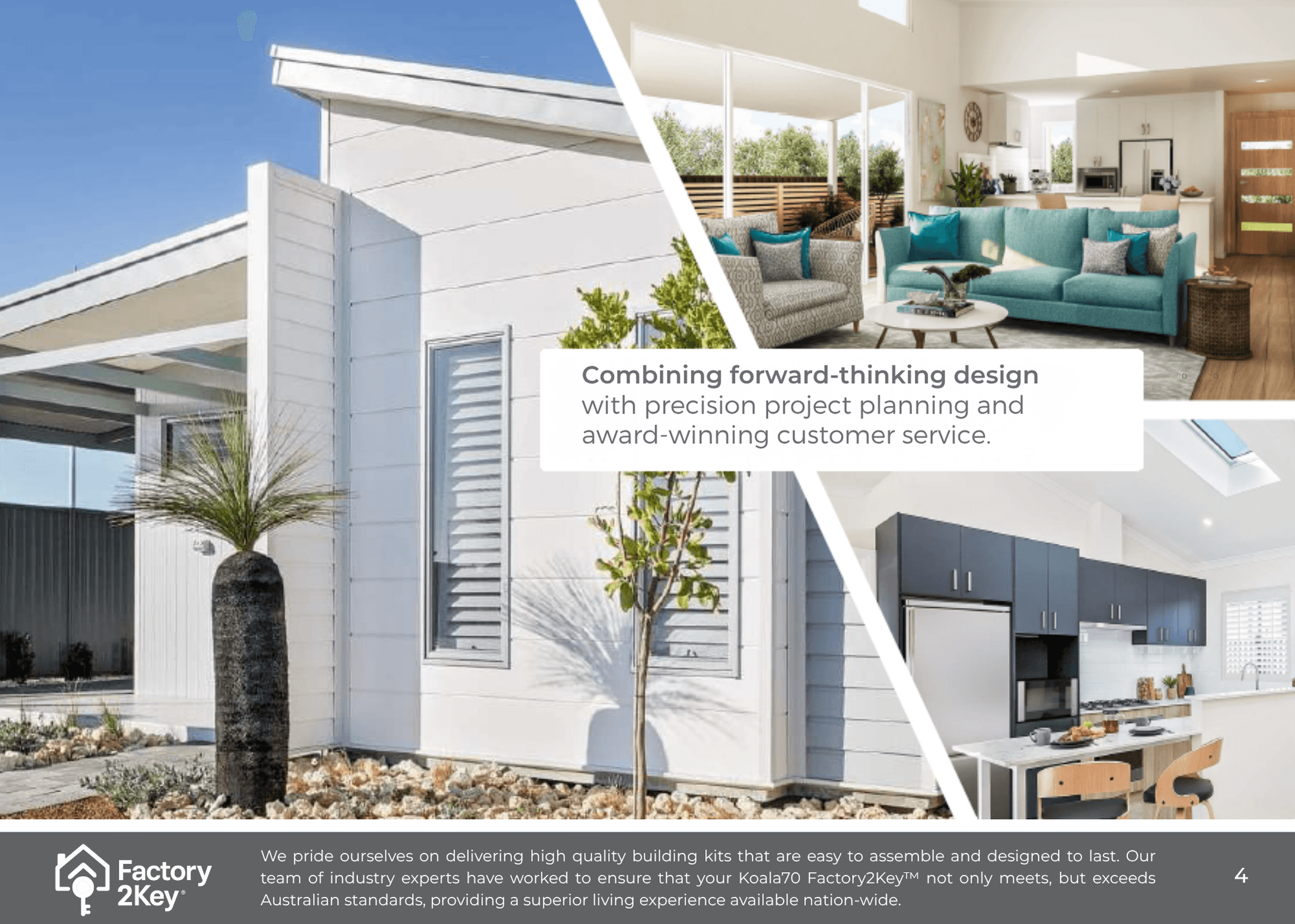 Earlier F2K Koala70 modular home — placeholder image while the Joey60 Hemp Edition renders are in development